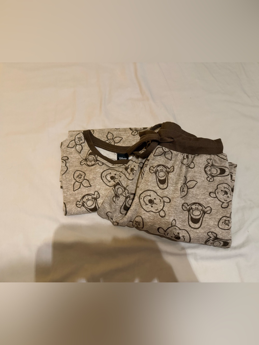 Disney Brown Bear-Print Pajama Set